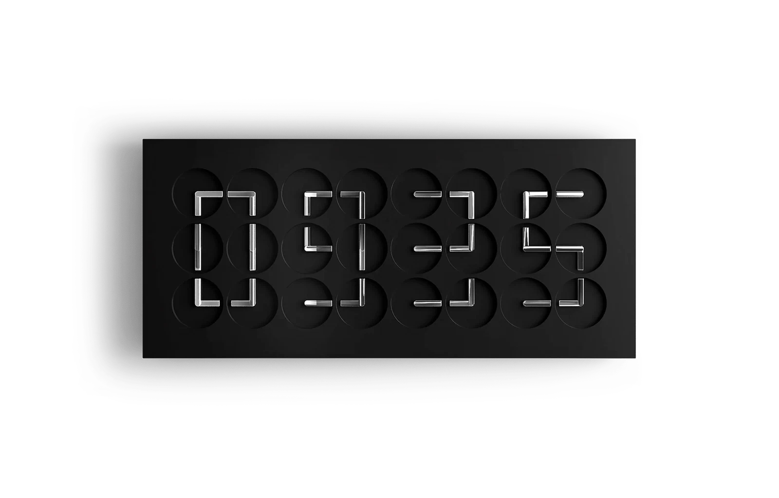 ClockClock 24 / Black Sterling - Vista 2