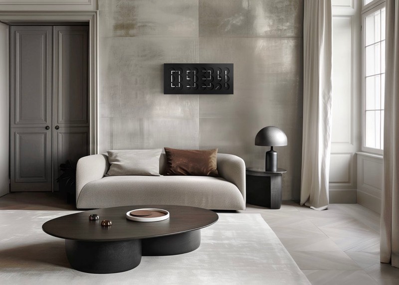 ClockClock 24 / Black Sterling - Vista 1